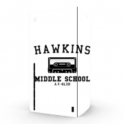 Autocollant Xbox Series X / S - Skin adhésif Xbox Hawkins Middle School AV Club K7