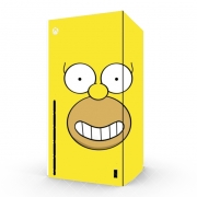 Autocollant Xbox Series X / S - Skin adhésif Xbox Homer Face