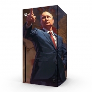 Autocollant Xbox Series X / S - Skin adhésif Xbox In case of emergency long live my dear Vladimir Putin V2
