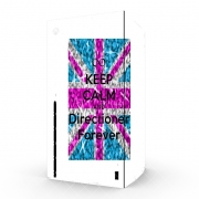 Autocollant Xbox Series X / S - Skin adhésif Xbox Keep Calm And Directioner forever