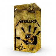 Autocollant Xbox Series X / S - Skin adhésif Xbox Metallica Fan Hard Rock