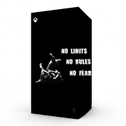Autocollant Xbox Series X / S - Skin adhésif Xbox MMA No Limits No Rules No Fear