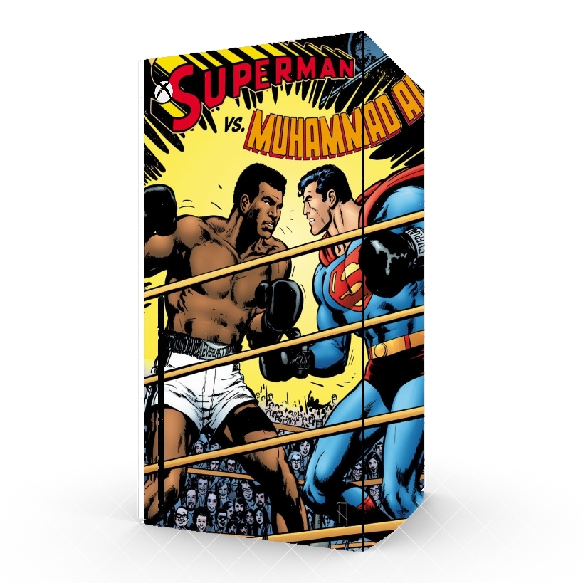 Autocollant Xbox Series X / S - Skin adhésif Xbox Muhammad Ali Super Hero Mike Tyson Boxen Boxing