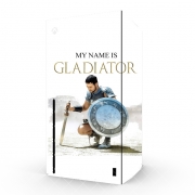 Autocollant Xbox Series X / S - Skin adhésif Xbox My name is gladiator