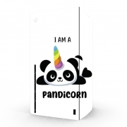 Autocollant Xbox Series X / S - Skin adhésif Xbox Panda x Licorne Means Pandicorn