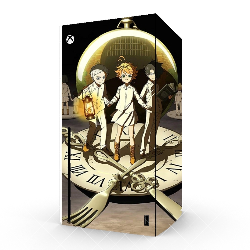 Autocollant Xbox Series X / S - Skin adhésif Xbox Promised Neverland Lunch time