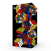 Autocollant Xbox Series X / S - Skin adhésif Xbox Rubiks Cube