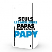 Autocollant Xbox Series X / S - Skin adhésif Xbox Seuls les meilleurs papas sont promus papy