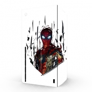 Autocollant Xbox Series X / S - Skin adhésif Xbox Spiderman Poly