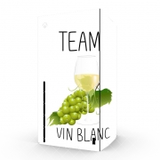 Autocollant Xbox Series X / S - Skin adhésif Xbox Team Vin Blanc