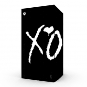 Autocollant Xbox Series X / S - Skin adhésif Xbox XO The Weeknd Love