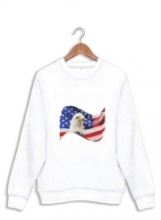 Sweatshirt American Eagle and Flag