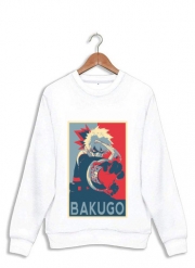 Sweatshirt Bakugo Katsuki propaganda art