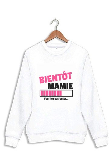 Sweatshirt Bientôt Mamie Cadeau annonce naissance