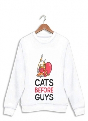 Sweatshirt Cats before guy