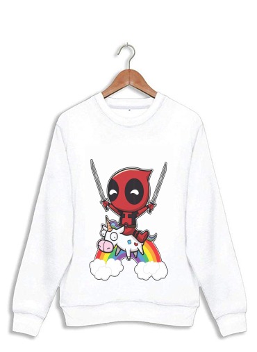 Sweatshirt Deadpool Unicorn