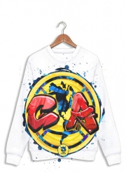Sweatshirt Escudo Graffiti Aguilas 