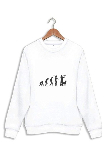 Sweatshirt Evolution du chasseur