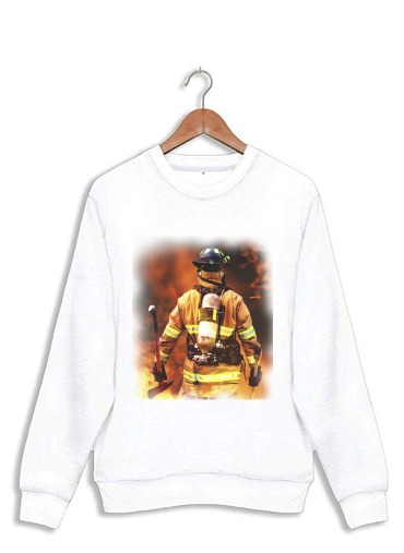 Sweatshirt Pompier Feu et Flamme