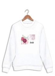 Sweatshirt Logo Fleuriste avec texte personnalisable