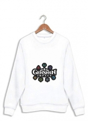 Sweatshirt Genshin impact elements