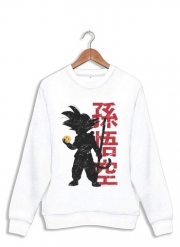 Sweatshirt Goku silouette