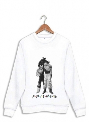Sweatshirt Goku X Vegeta as Friends