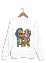 Sweatshirt Groot x Thanos