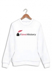 Sweatshirt I love History
