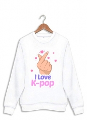 Sweatshirt I love kpop