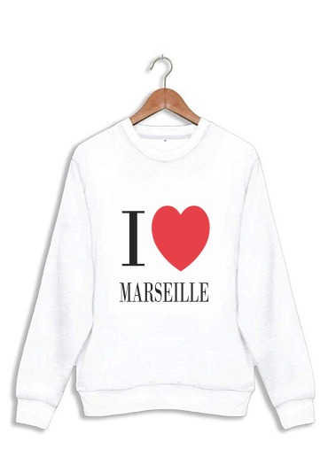 Sweatshirt I love Marseille