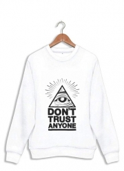 Sweatshirt Illuminati Dont trust anyone