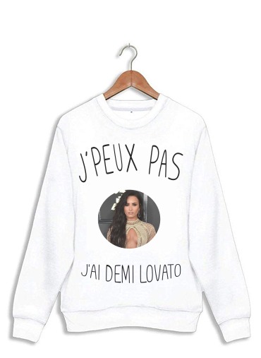 Sweatshirt Je peux pas jai Demi Lovato