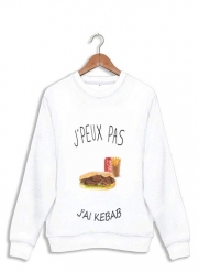 Sweatshirt Je peux pas j'ai kebab