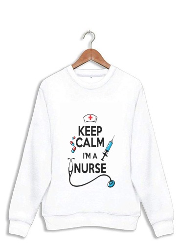 Sweatshirt Keep calm I am a nurse