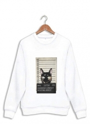 Sweatshirt Kitty Mugshot