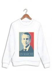 Sweatshirt Macron Propaganda En marche la France