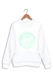 Sweatshirt Mint Bohemian Flower Mandala