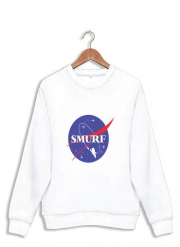 Sweatshirt Nasa Parodie Smurfs in Space