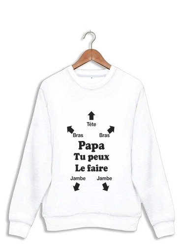 Sweatshirt Notice pour papa