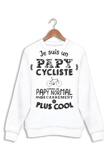 Sweatshirt Papy cycliste