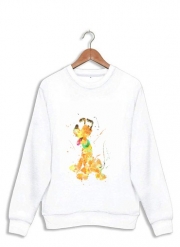 Sweatshirt Pluto watercolor art