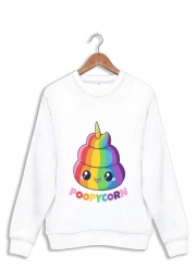 Sweatshirt Poopycorn Caca Licorne