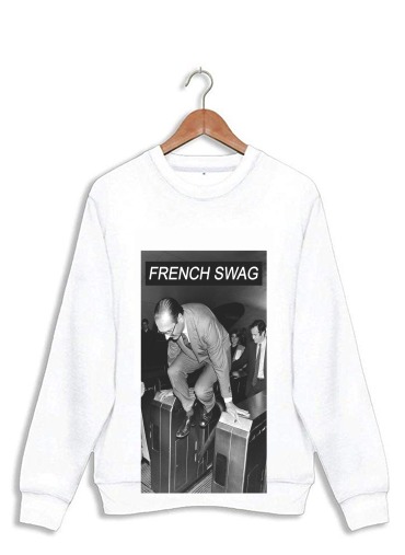 Sweatshirt President Chirac Metro French Swag