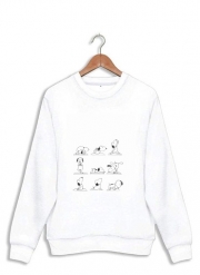 Sweatshirt Snoopy Yoga