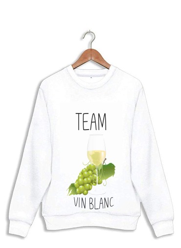 Sweatshirt Team Vin Blanc