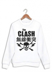 Sweatshirt the clash punk asiatique