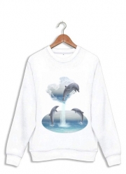 Sweatshirt The Heart Of The Dolphins