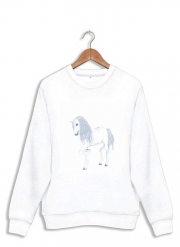 Sweatshirt La licorne blanche