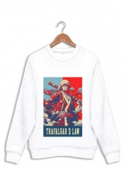 Sweatshirt Trafalgar D Law Pop Art